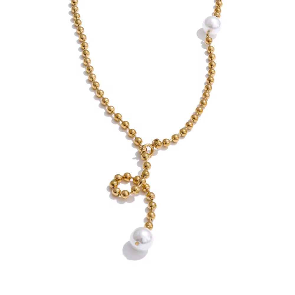 Pearl Loop Necklace