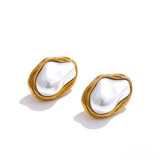 Barroque Pearl Earrings
