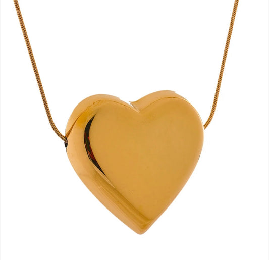 Statement Heart Necklace