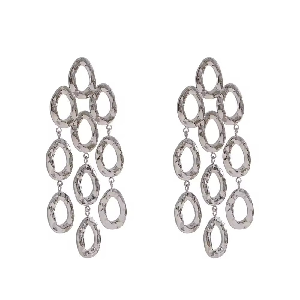 Threefall Earrings