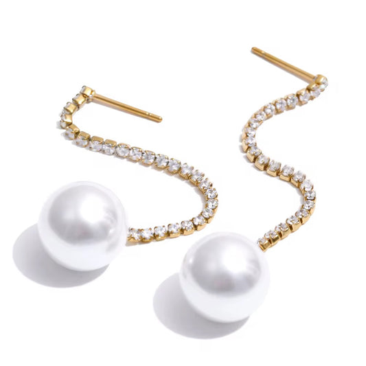 Bridal Pearl Earrings