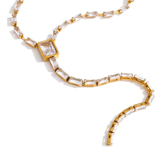Ice Crystal Necklace