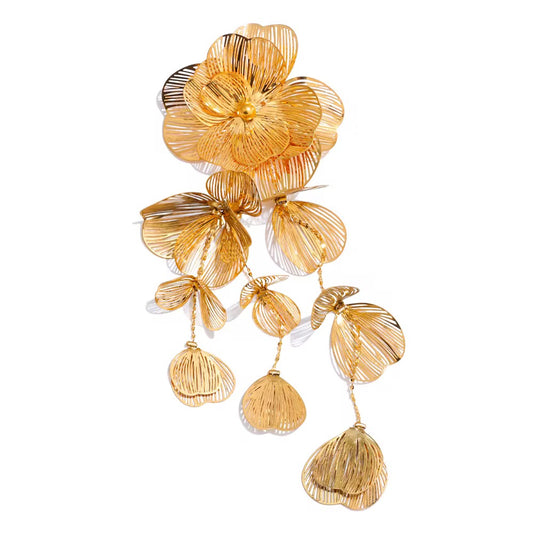 Orchid Brooch
