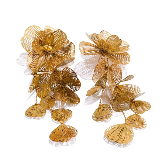 Orchid Earrings