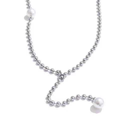 Pearl Loop Necklace